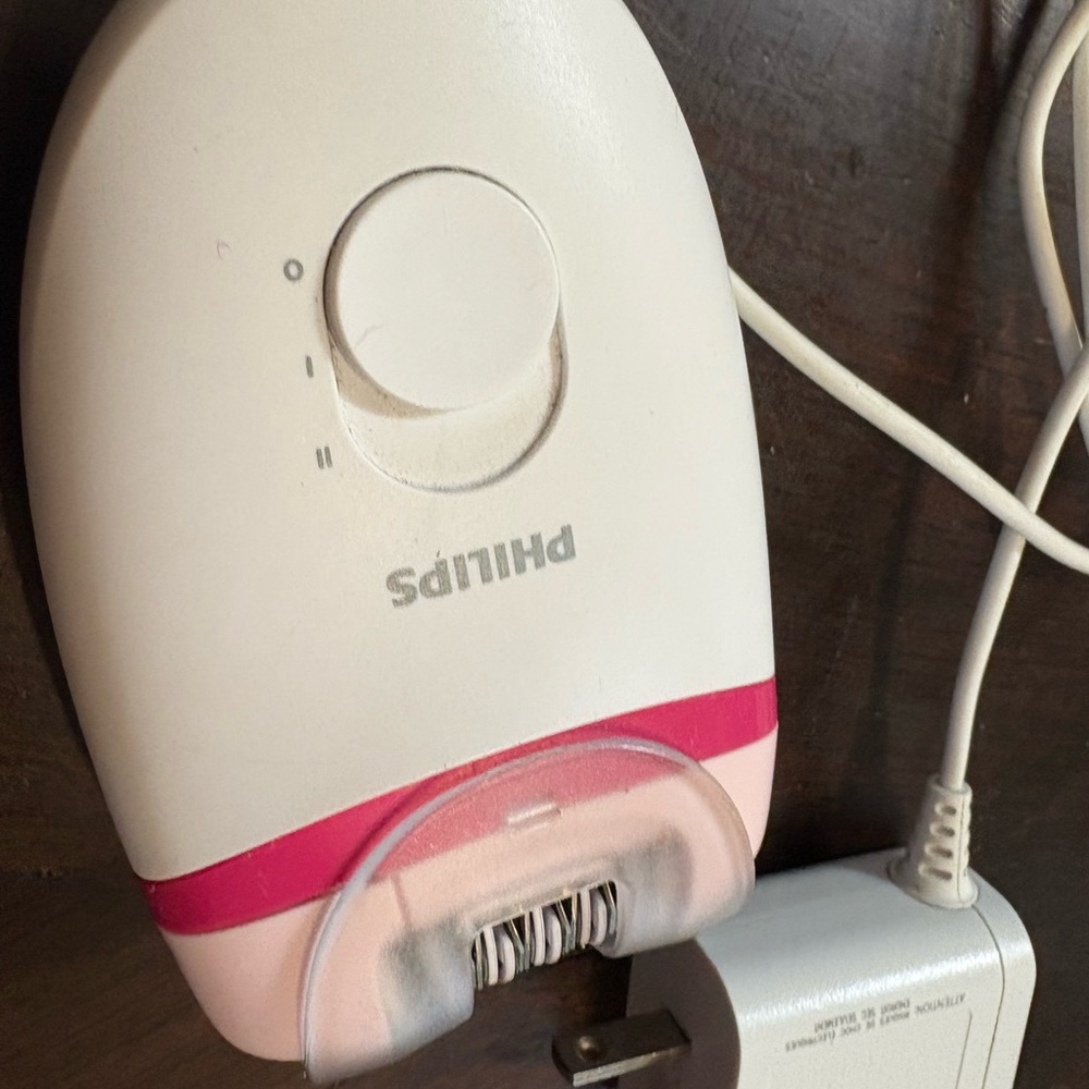 Philips White and Pink Hair Removal Device